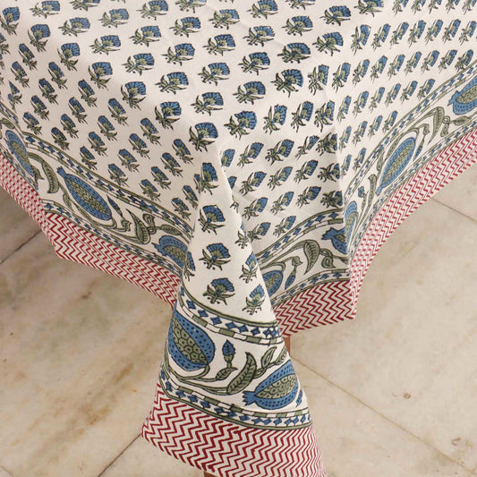 Navya Hand Block Printed Center Table Cover