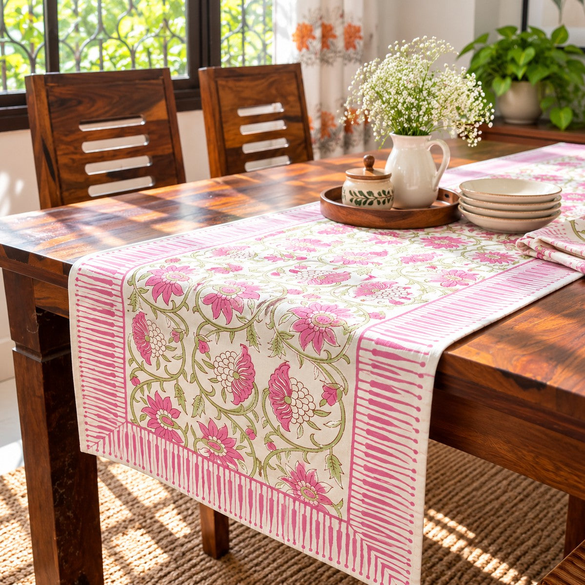 Gulab Jal - Table Runner