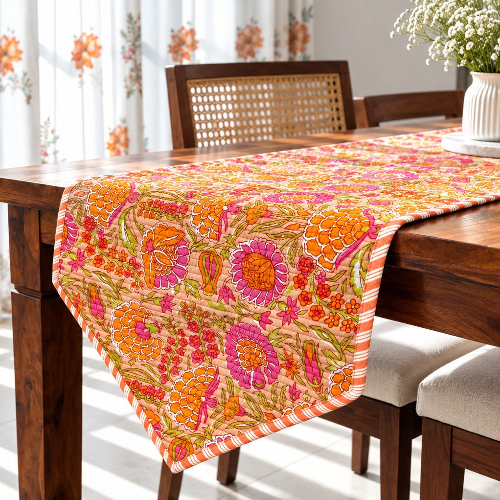Narangi - Quilted Table Runner