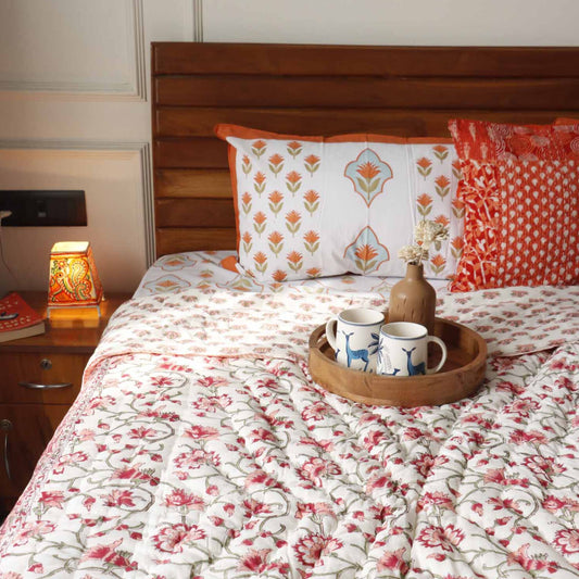 Laal Jaal  - Single Bed/ Double Bed Razai/ Comforter