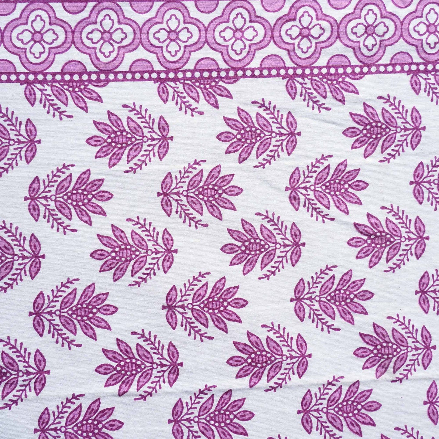 Pink city - Flat I Fitted Bedsheet (90x108 Inches)