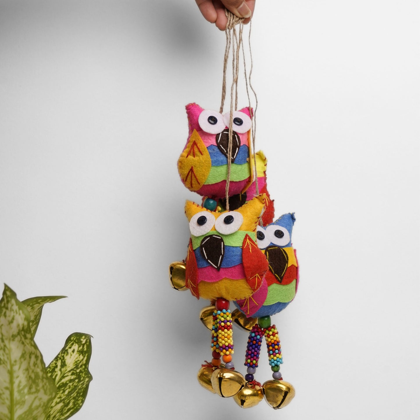 Felt Chimes - Owl