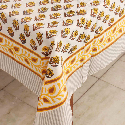 Vasanti Hand Block Printed Center Table Cover