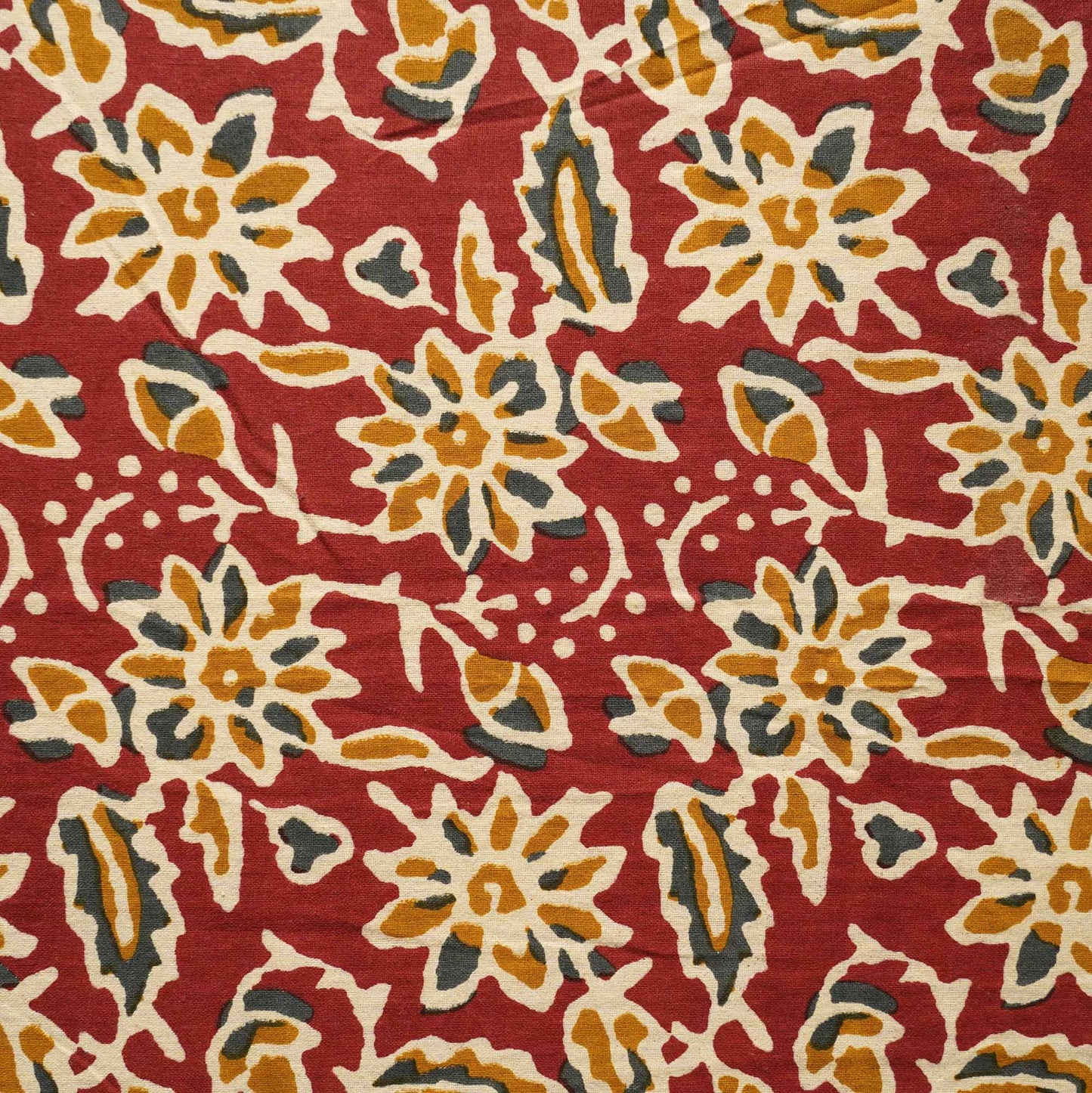 Dabu - Flat I Fitted Bedsheet (90x108 Inches)