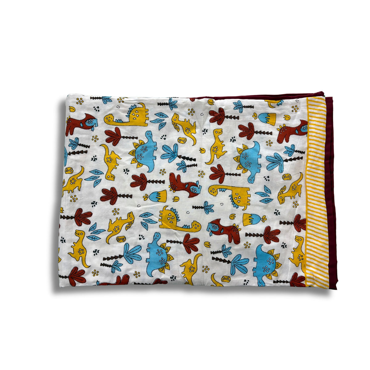 Single Bed Dohar - Dina Yellow