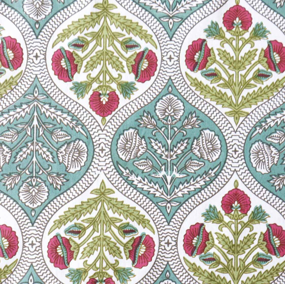 Khushi -Flat I Fitted Bedsheet (108x108 Inches)