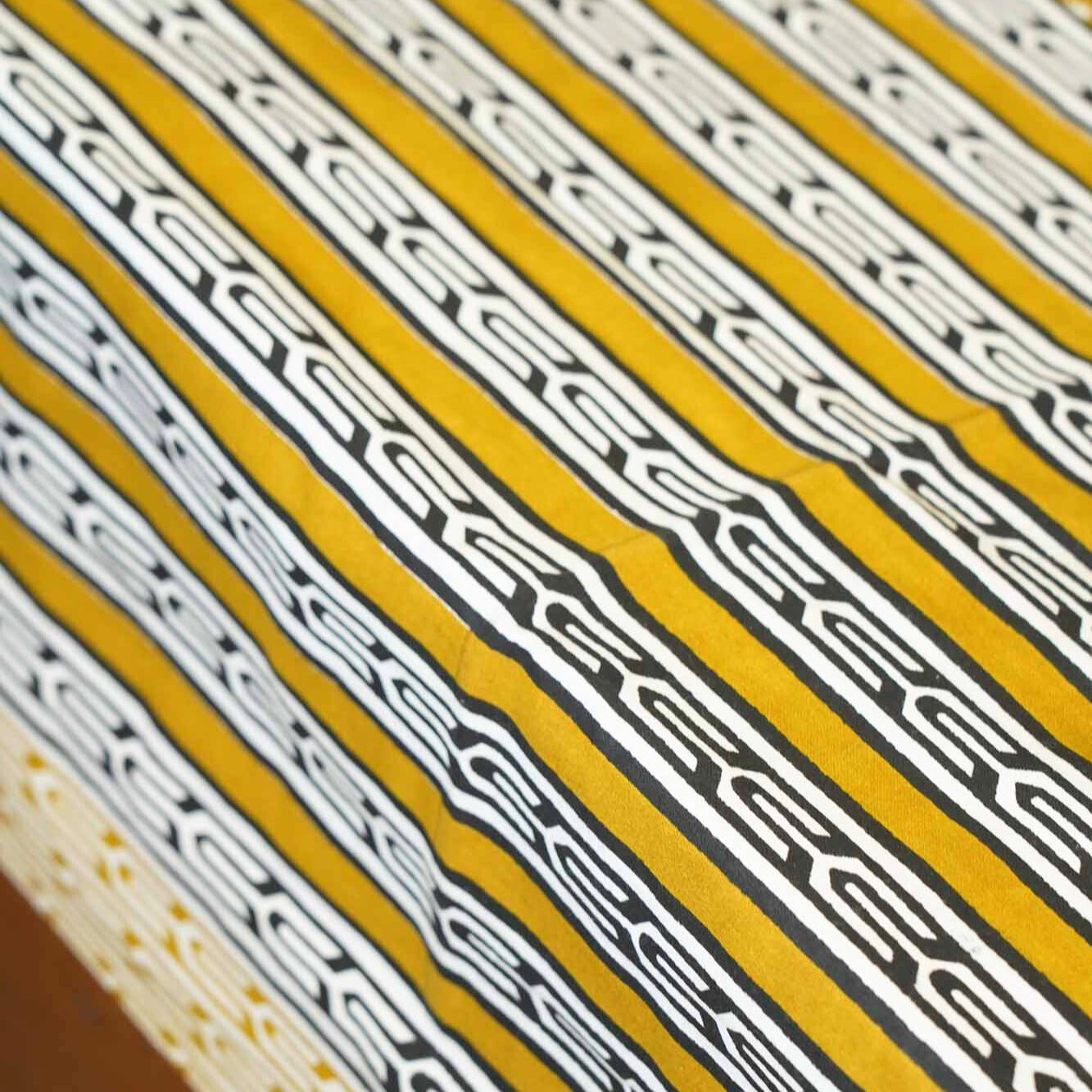 Chevron - Mustard – Flat I Fitted Bedsheet (90x108 Inches)