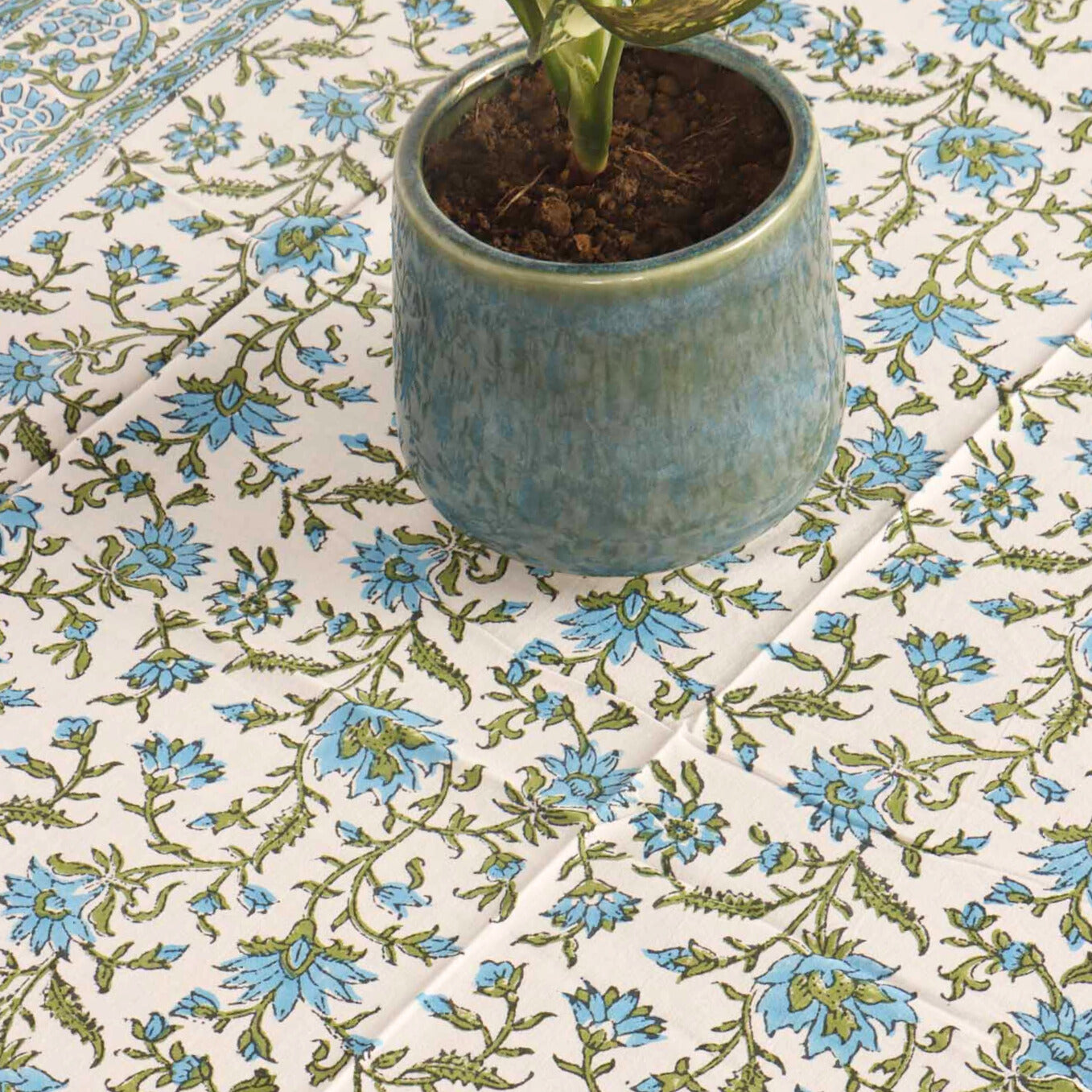 Bela Jaal Hand Block Printed Center Table Cover