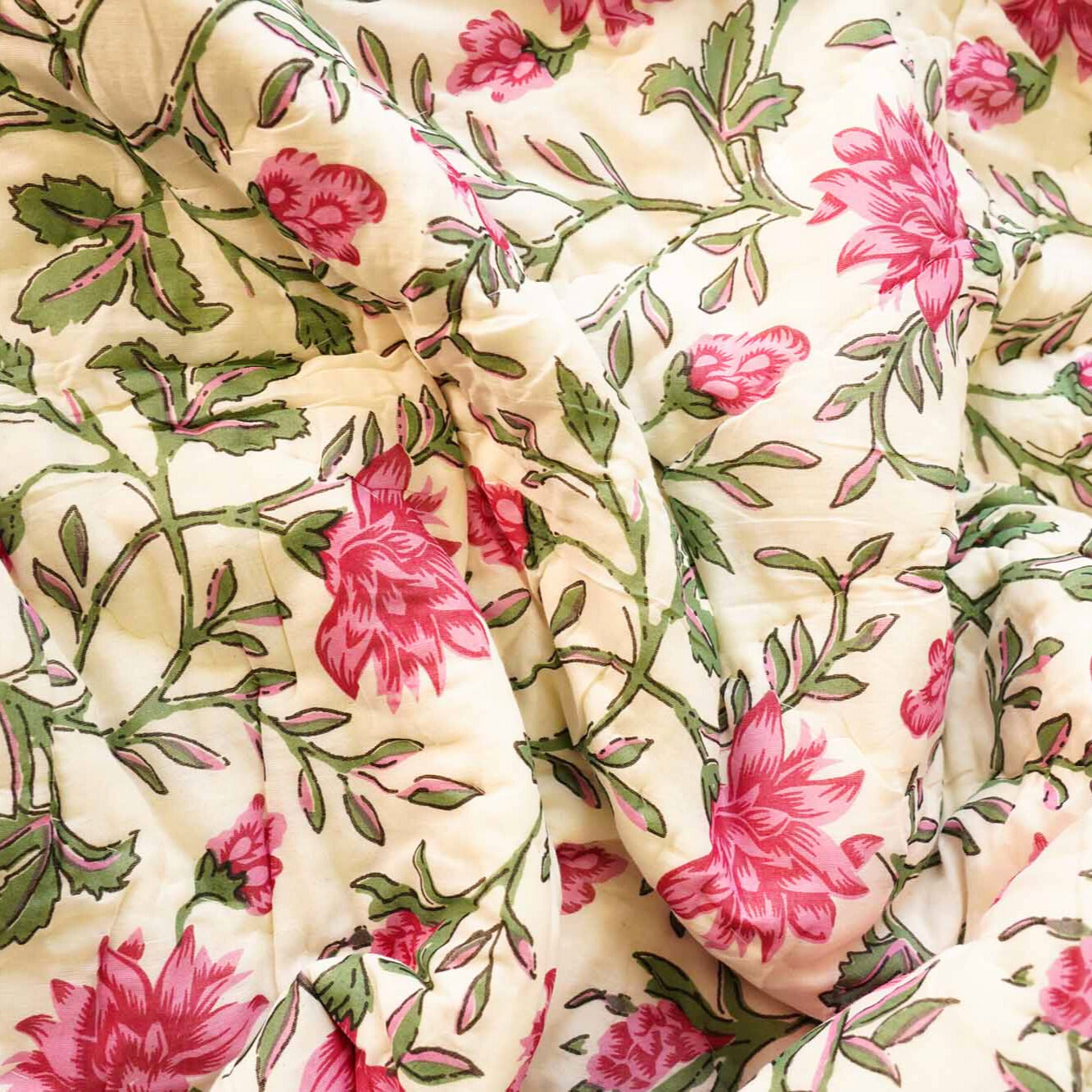 Baagh Green - Razai I Comforter