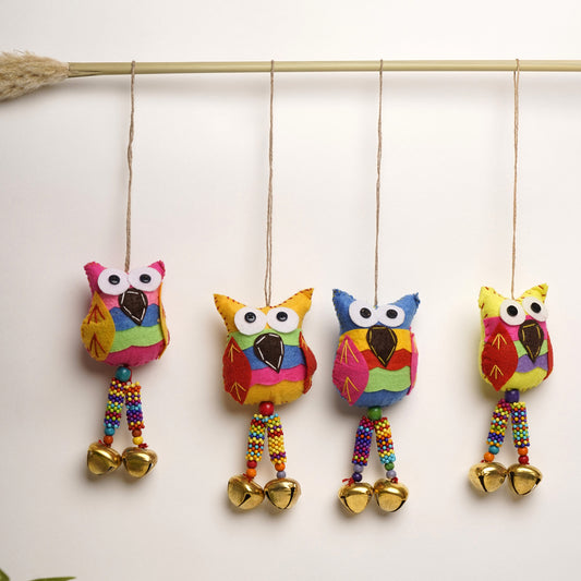 Felt Chimes - Owl