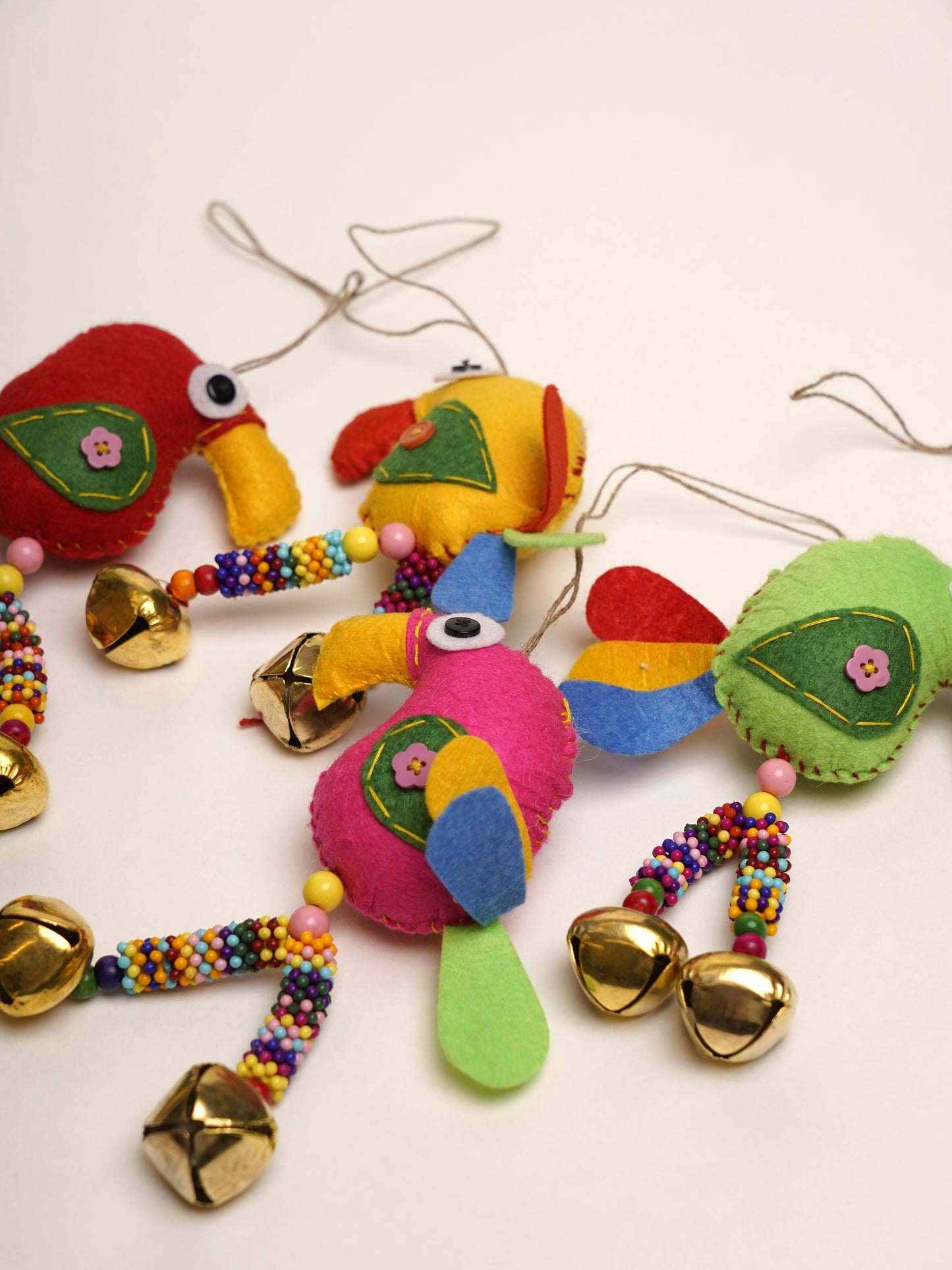 Felt Chimes - Parrot