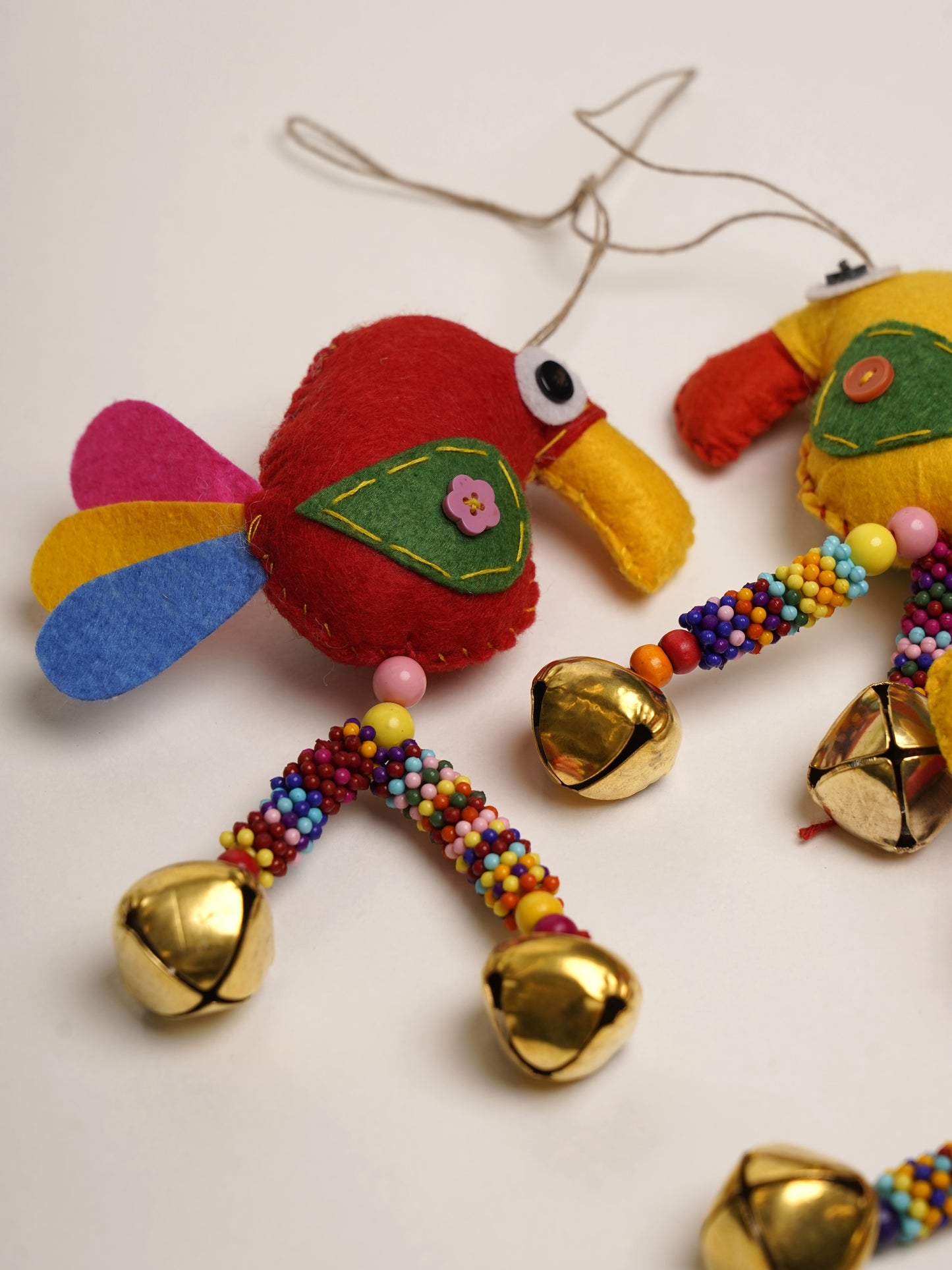 Felt Chimes - Parrot
