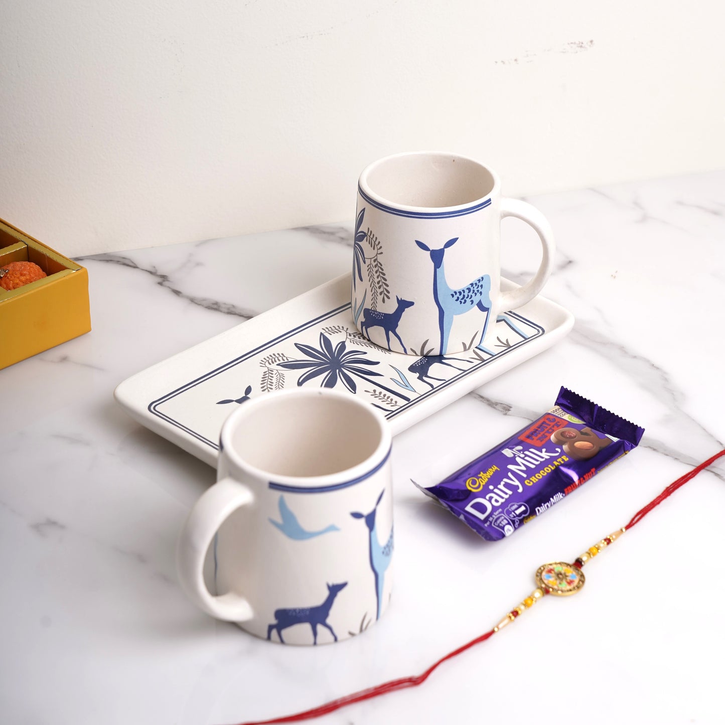 Rakhi Gift Hamper - For Coffee and Cake Lovers