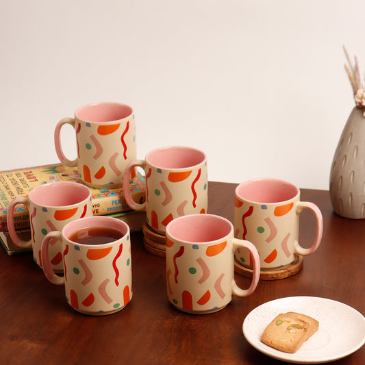 Confetti II Coffee Mugs - Set of 2 & 6