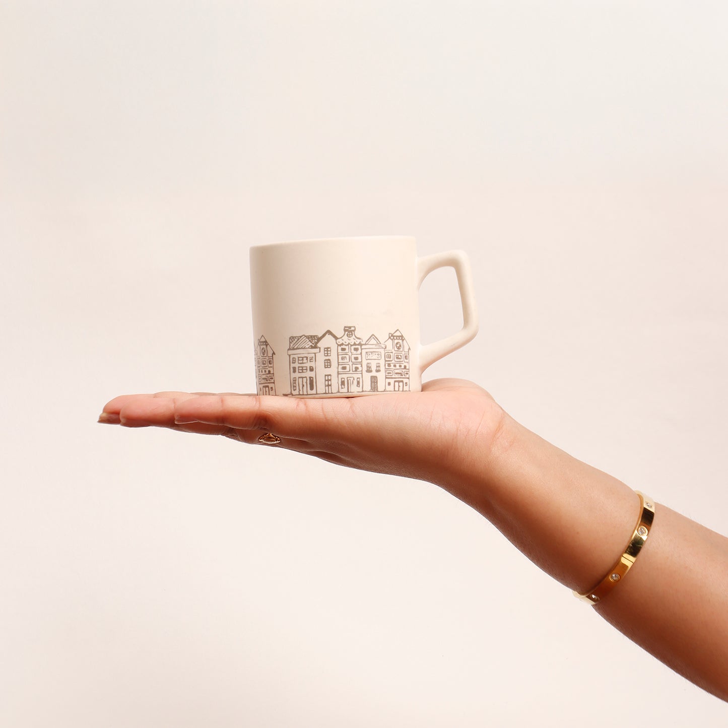 Everyday Classic - Houses II Tea Cups - Set of 6