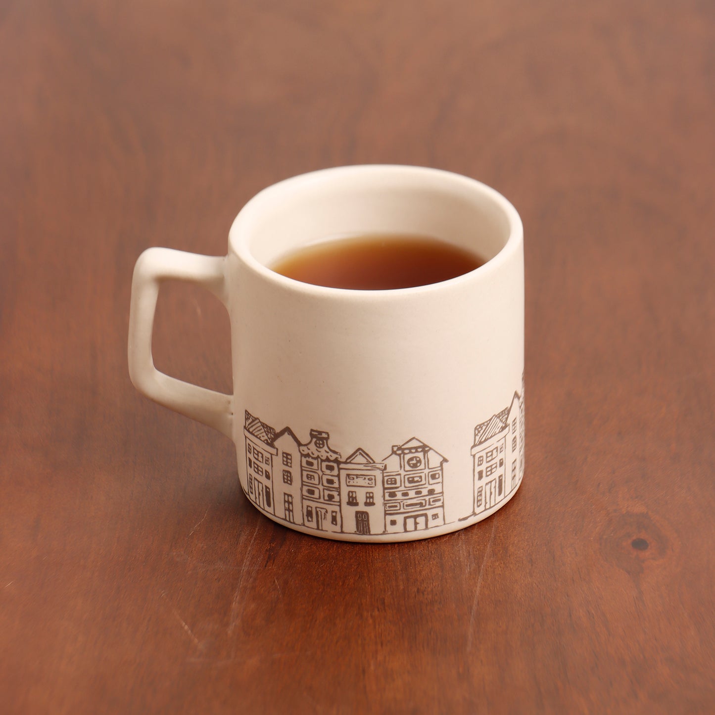 Everyday Classic - Houses II Tea Cups - Set of 6