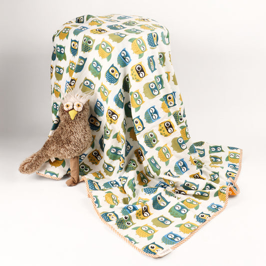 Kids Dohar - Quirky Owl