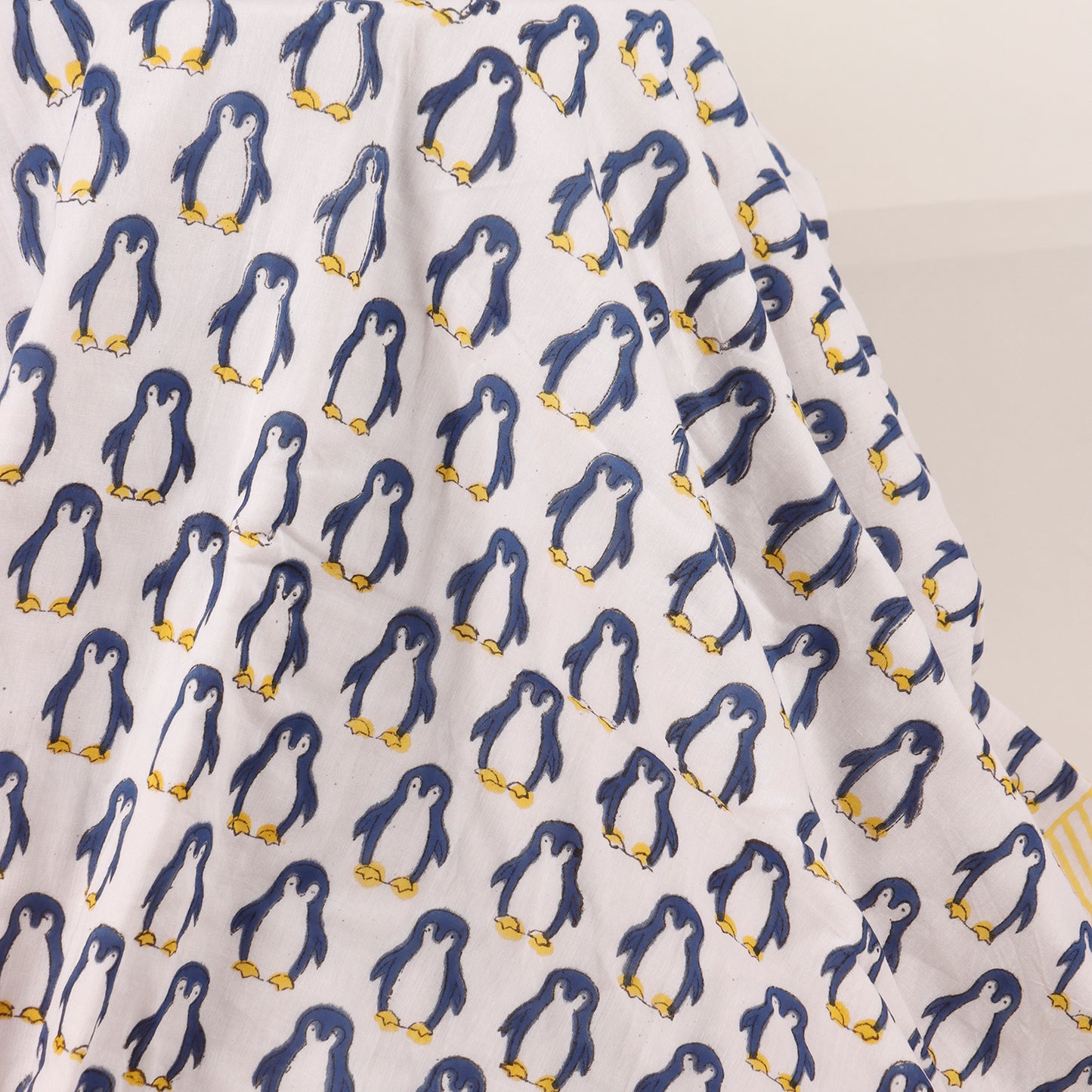 Kids Dohar - Blue Penguin