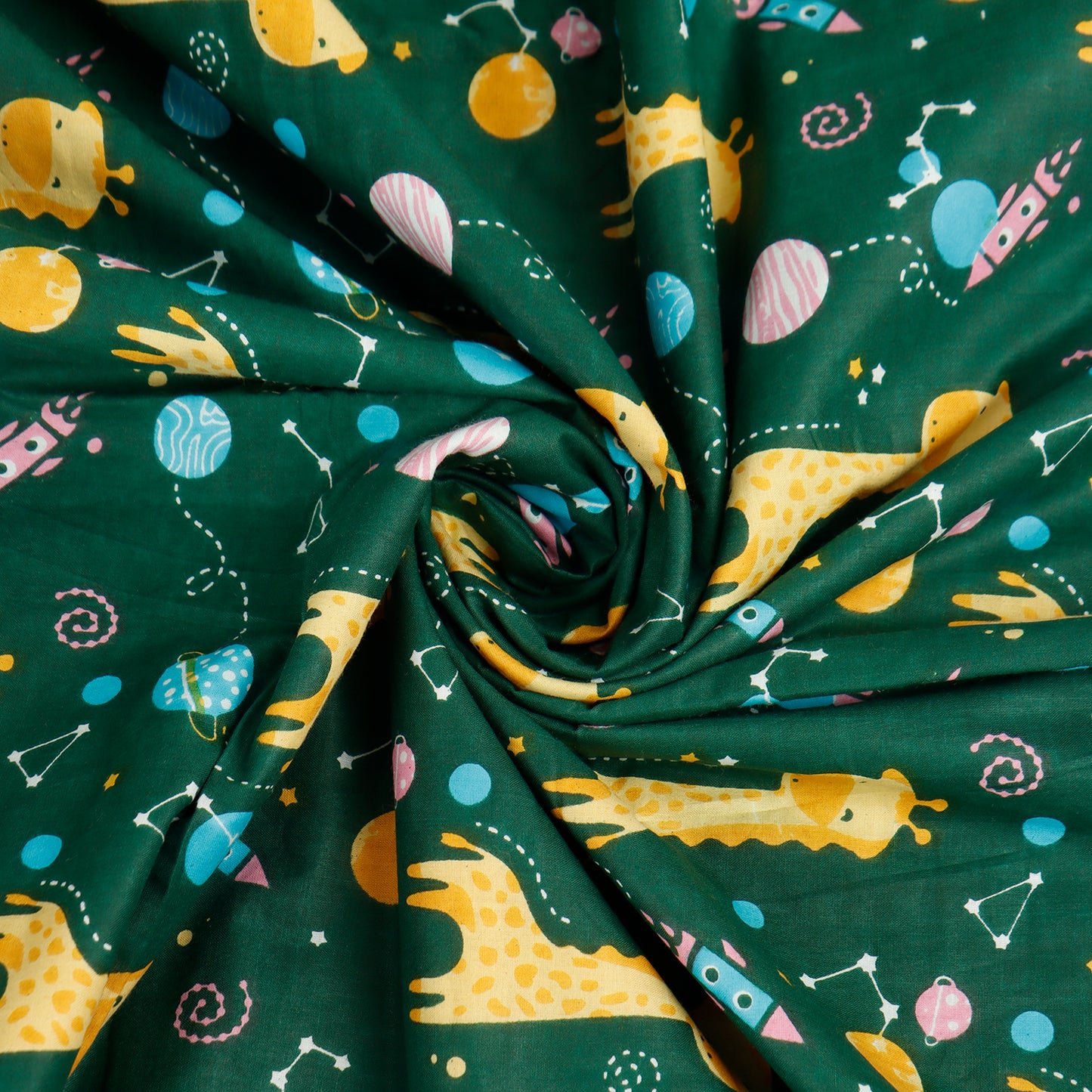 Kids Dohar - Yellow Giraffe