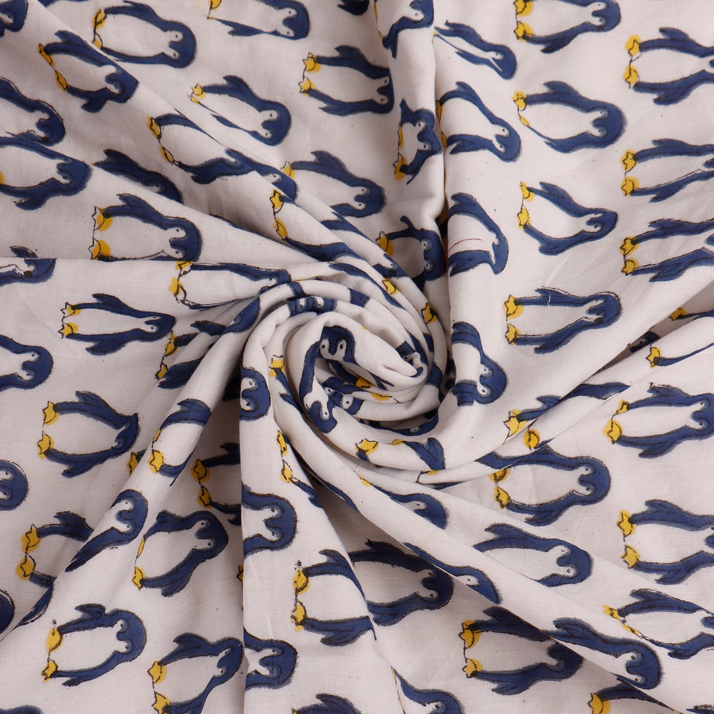 Kids Dohar - Blue Penguin