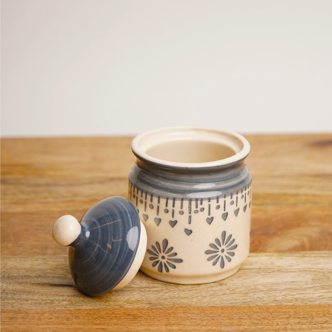 Old School Pickle Jar (Grey) - Set of 2