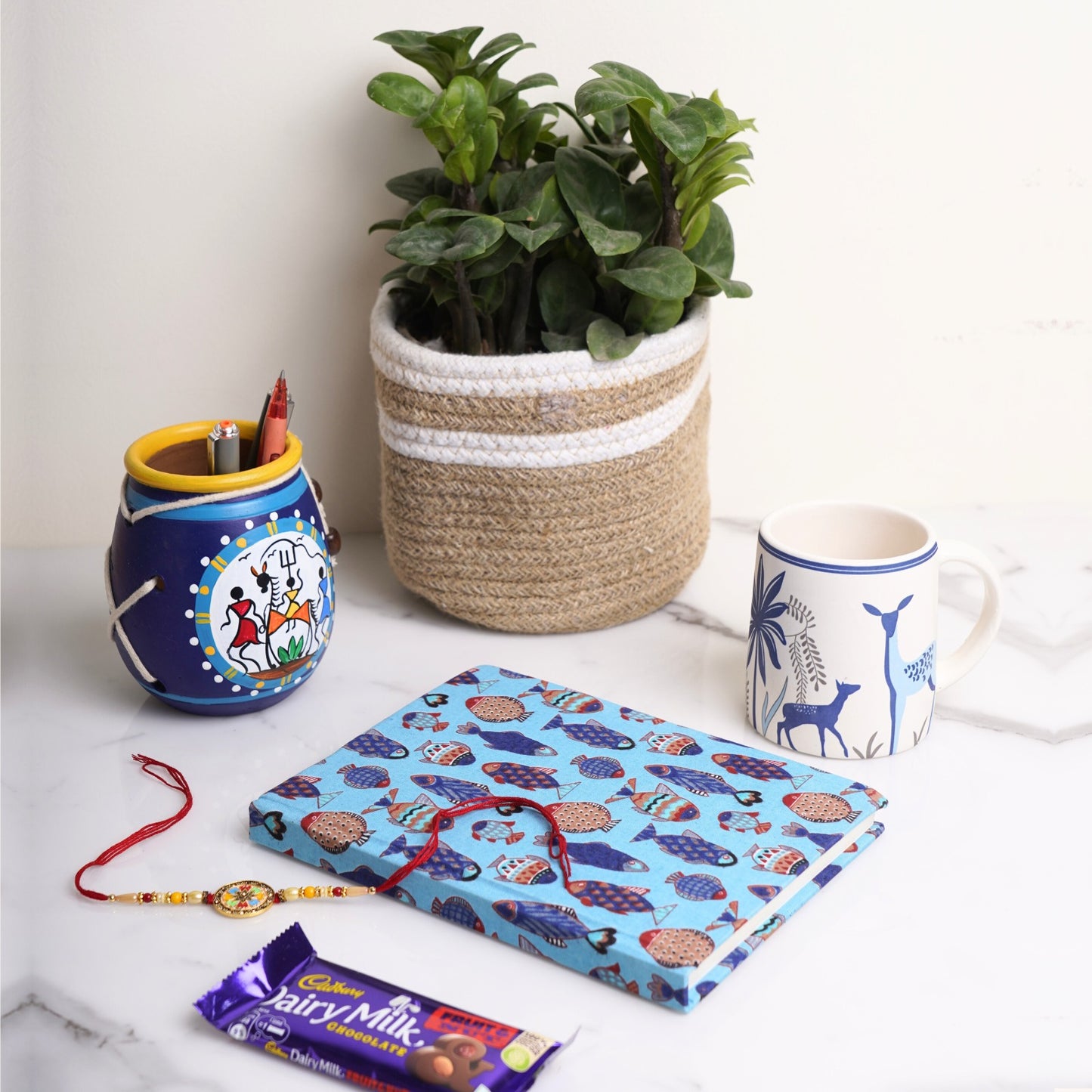 Rakhi Gift Hamper - Desk Essentials