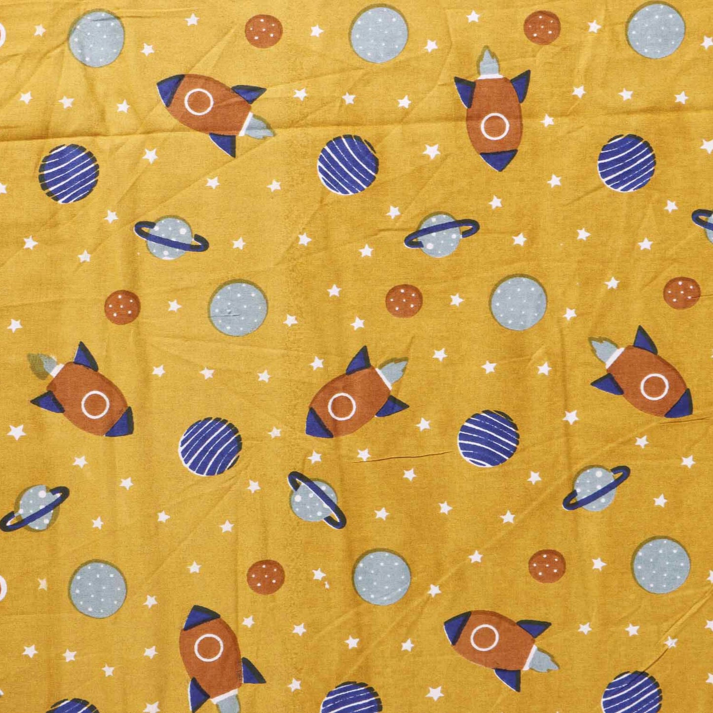 Rocket - Single Bed Bedsheet (60x90 Inches)