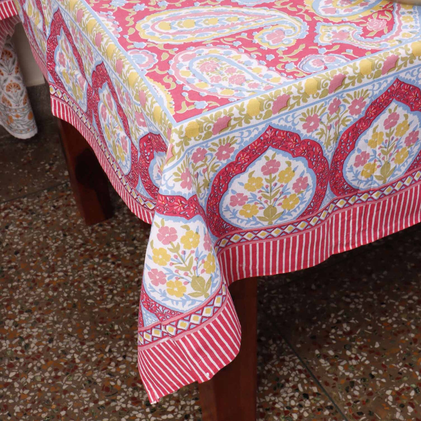 Buy decorative cotton table cover