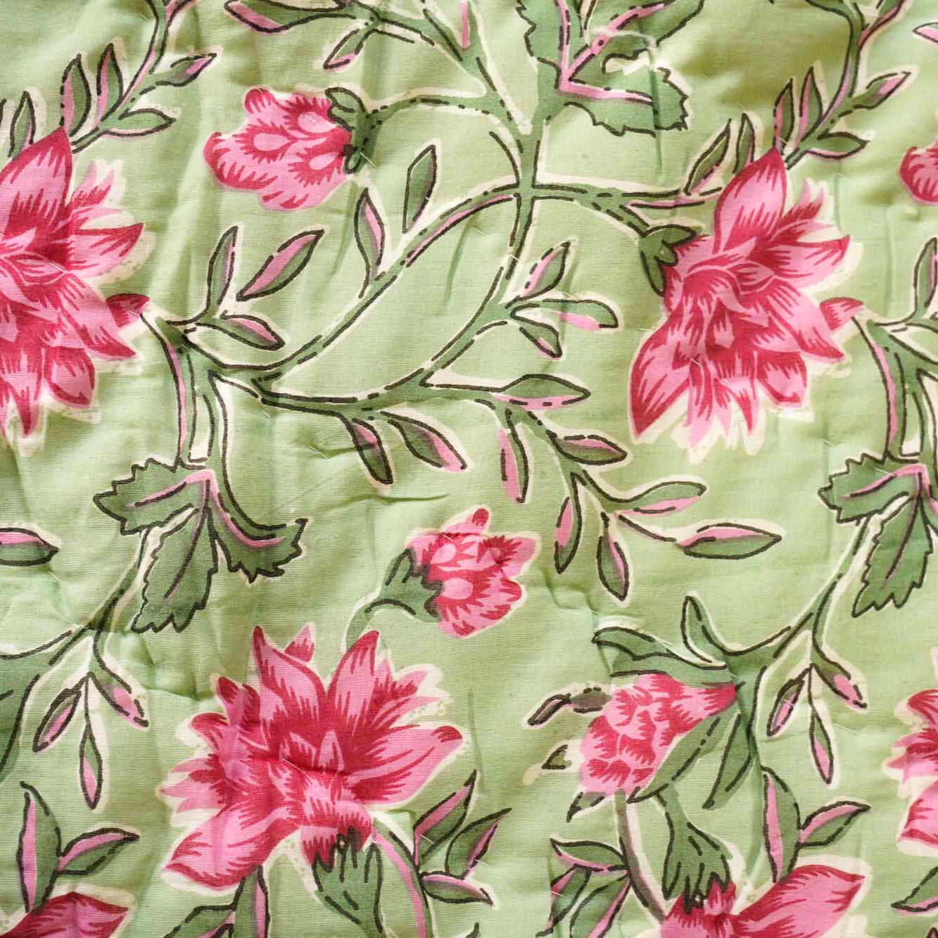 Baagh Green - Razai I Comforter