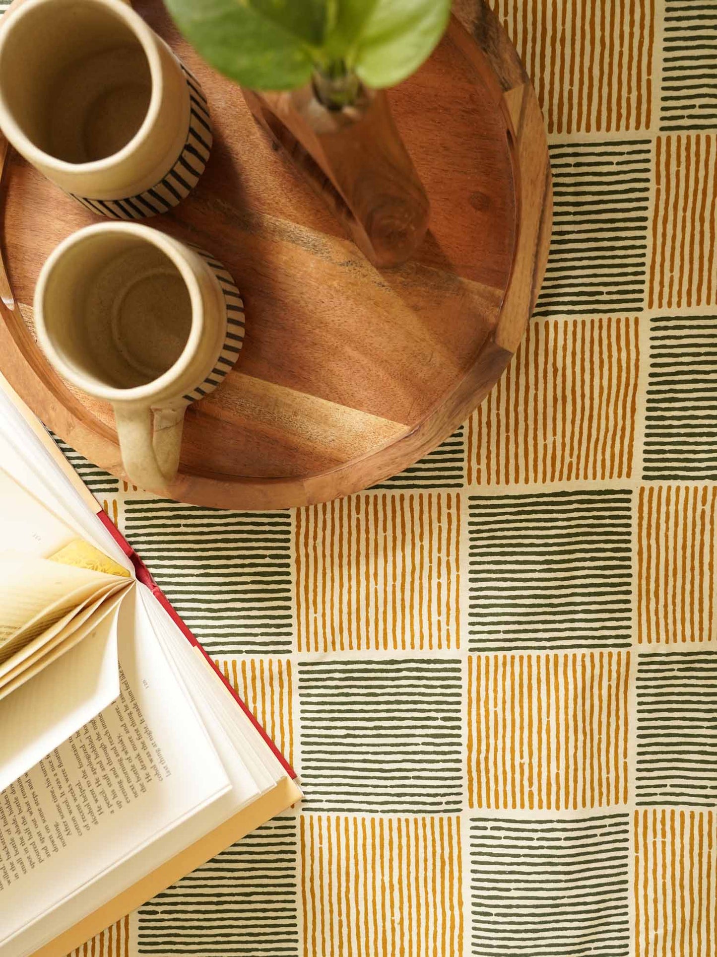 Lakeerein - Brown - Flat/Fitted Bedsheet (90x108 Inches)