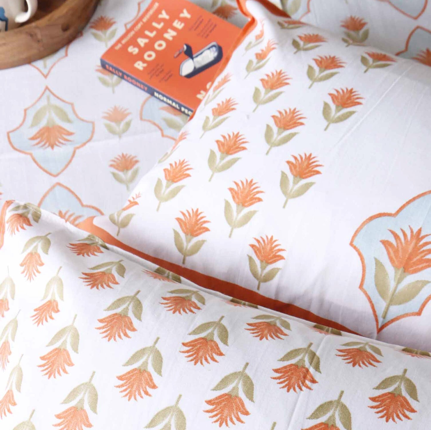 Harsingaar - Flat I Fitted Bedsheet (100x108 Inches)