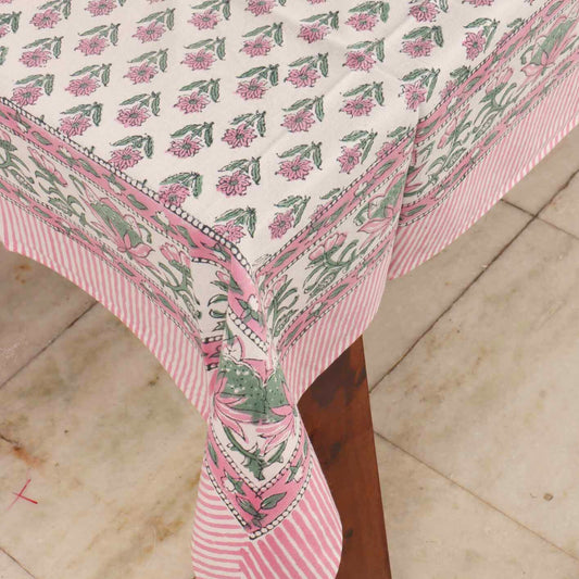 Pushpita Hand Block Printed Center Table Cover