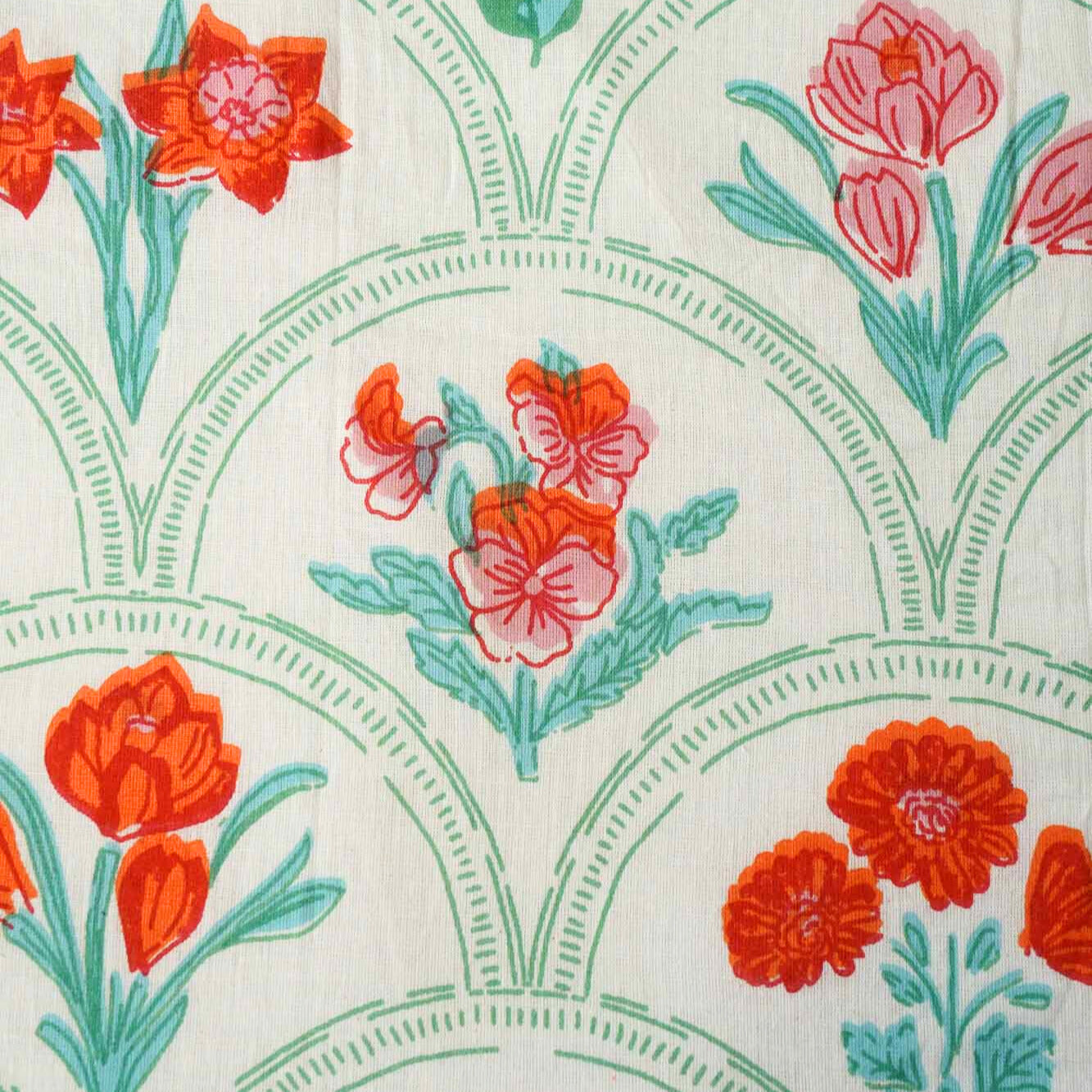 Double Bed Reversible Mul Dohar – Ambarsariya Red