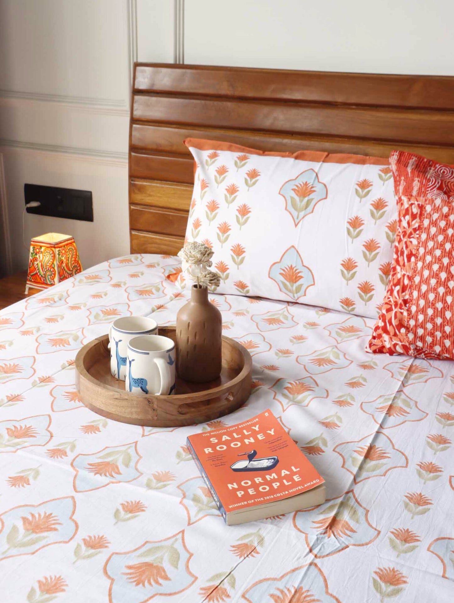 Harsingaar - Flat I Fitted Bedsheet (100x108 Inches)