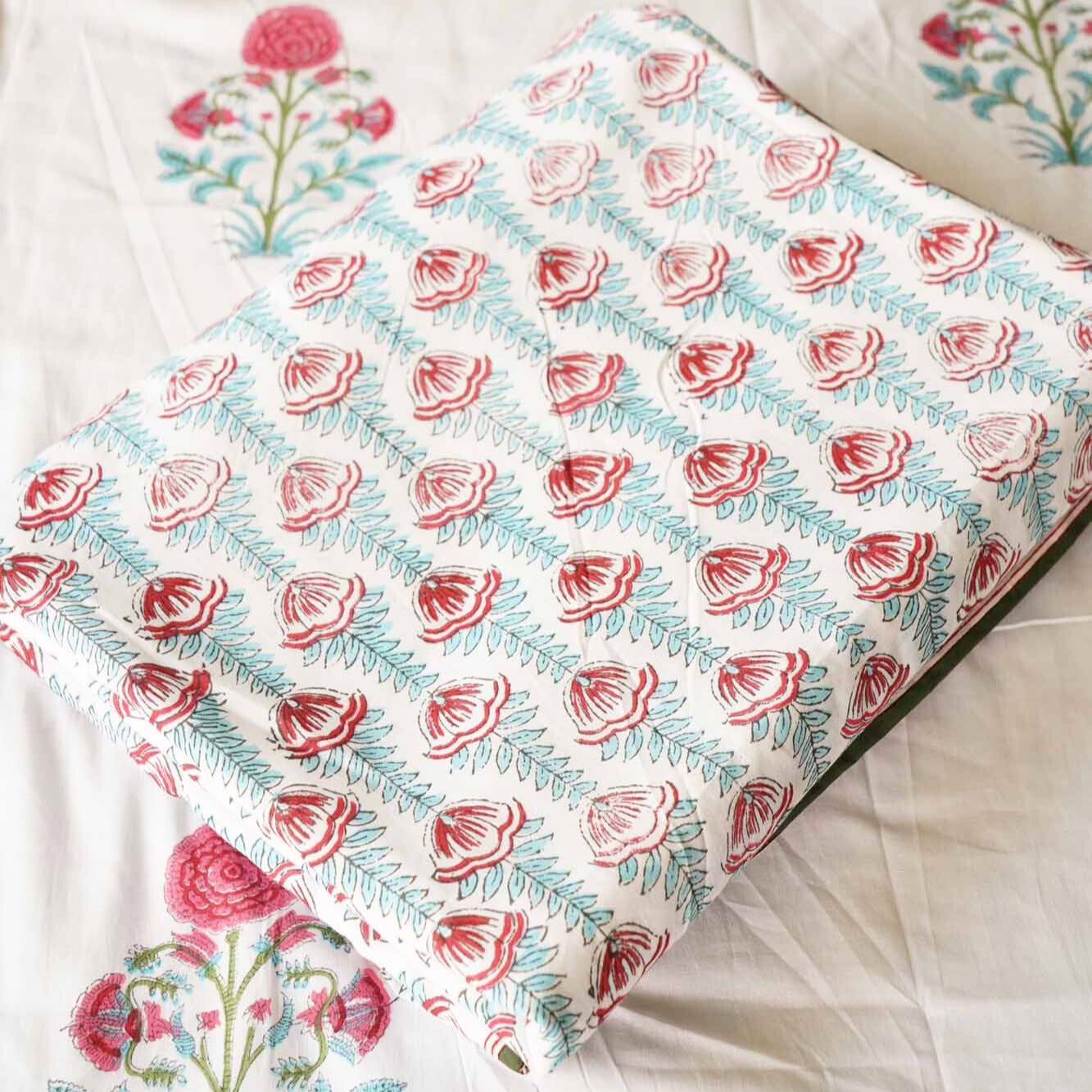 Block Print Reversible Mul Dohar – Gulbahar