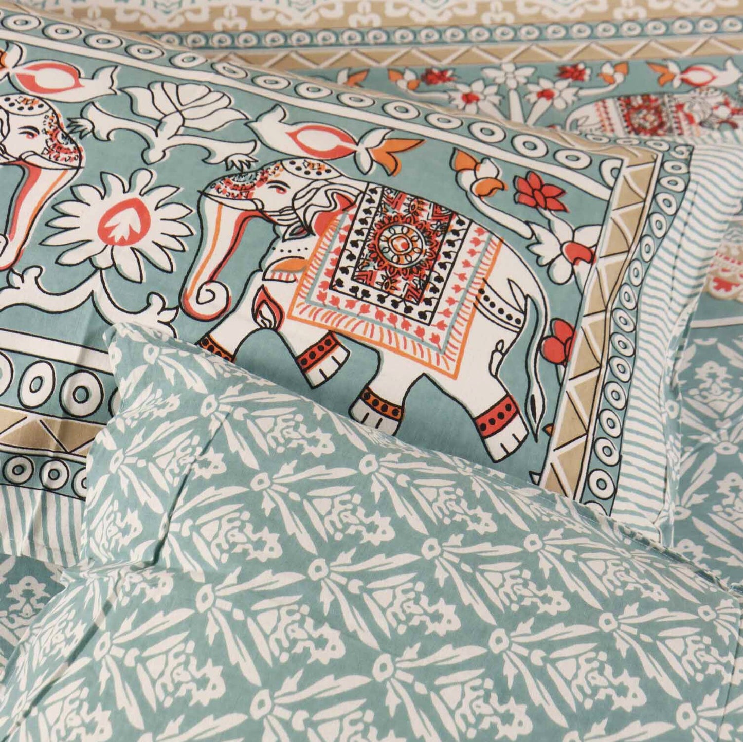 Matang - Flat I Fitted Bedsheet (108x108 Inches)