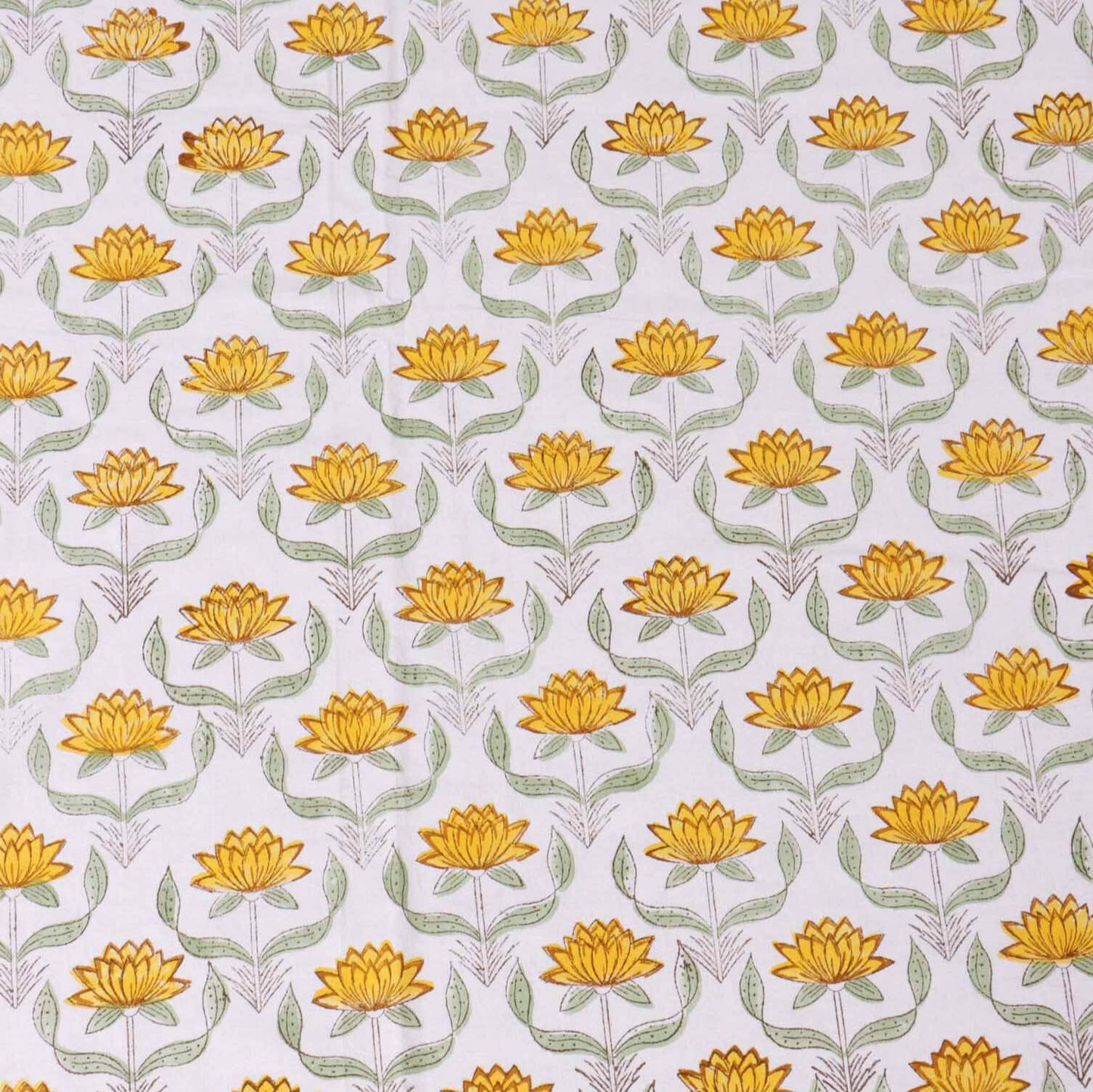 Darbar E Khaas - Hand block Bedsheet (108x108 Inches)