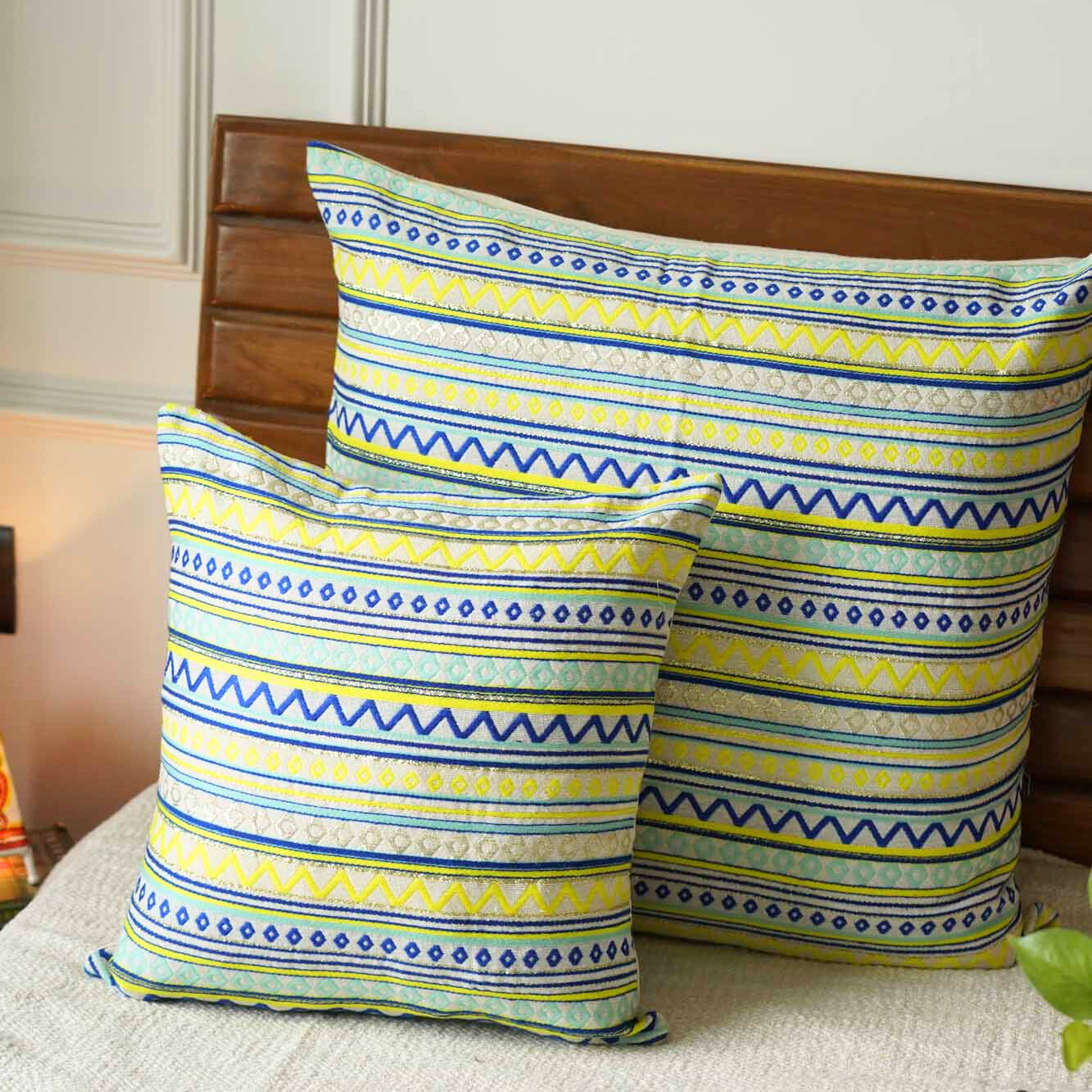 Mojito Jacquard Cushion Cover