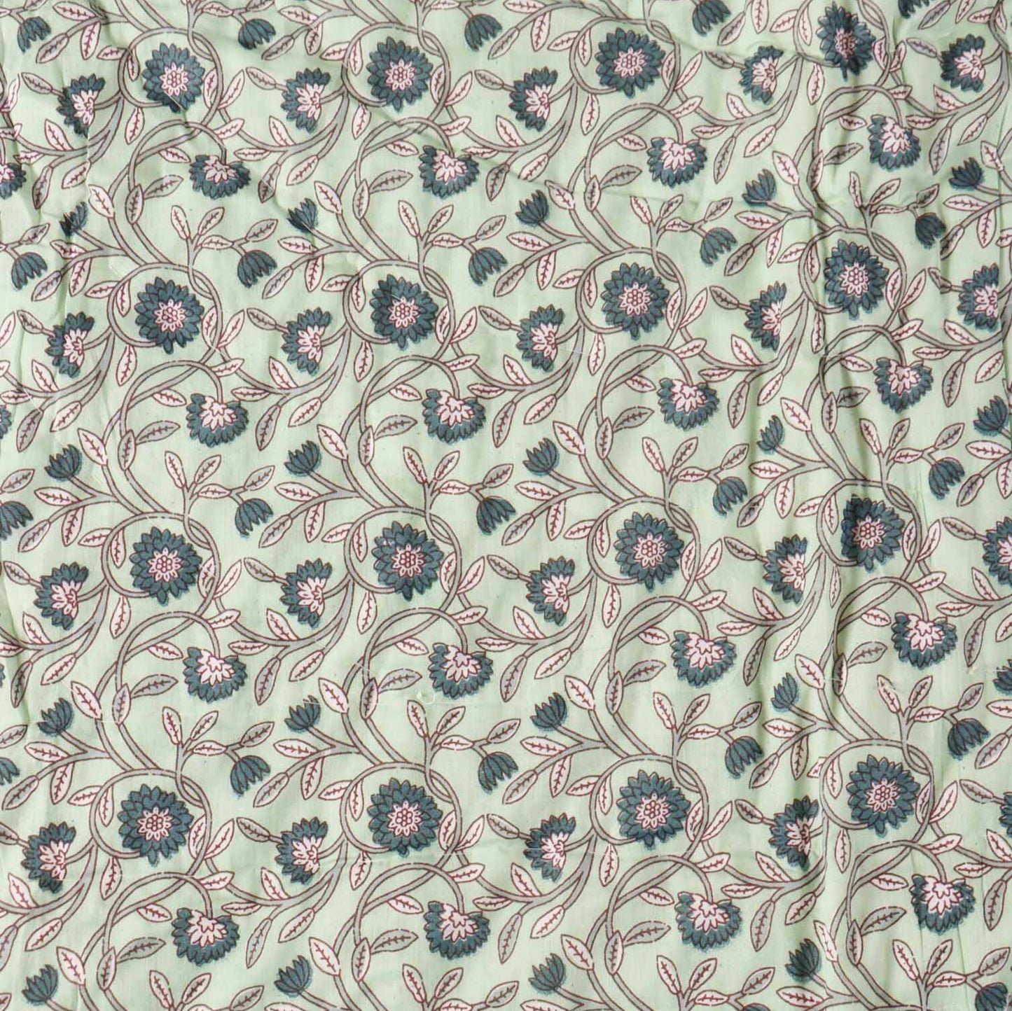 Jugni Green - Single Bed Quilt