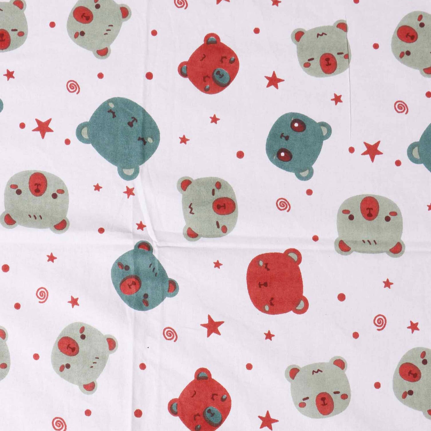 Bear - Single Bed Bedsheet (60x90 Inches)