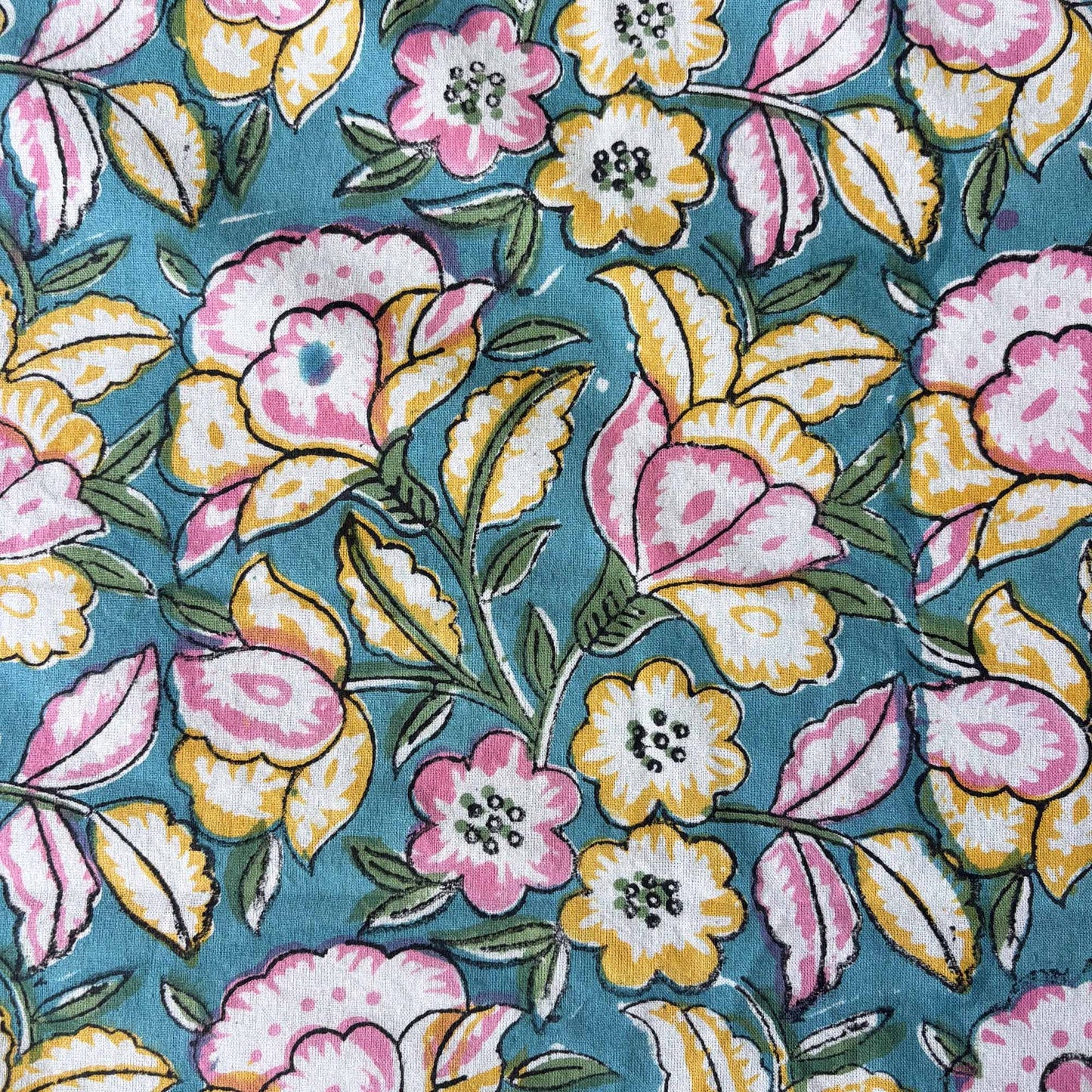 Parijaat – Hand Block Print Bedsheet (90x108 Inches)