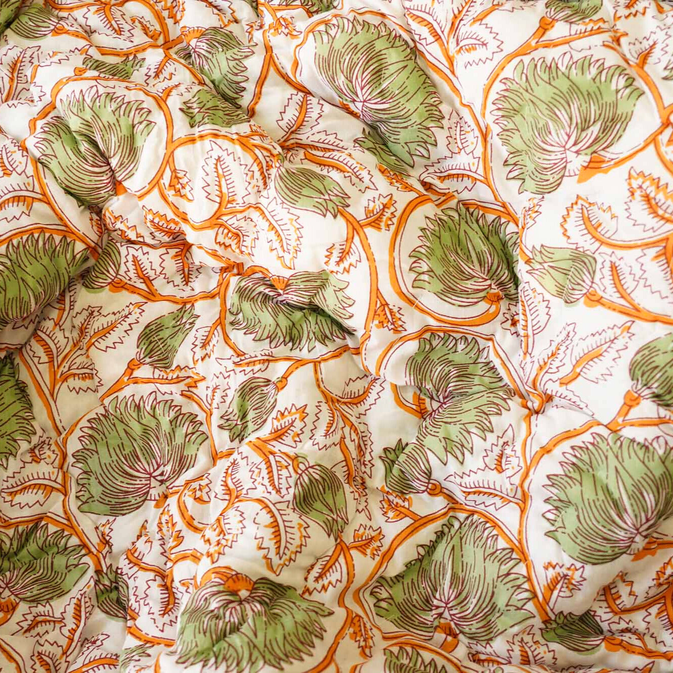 Begum Yellow - Razai I Comforter