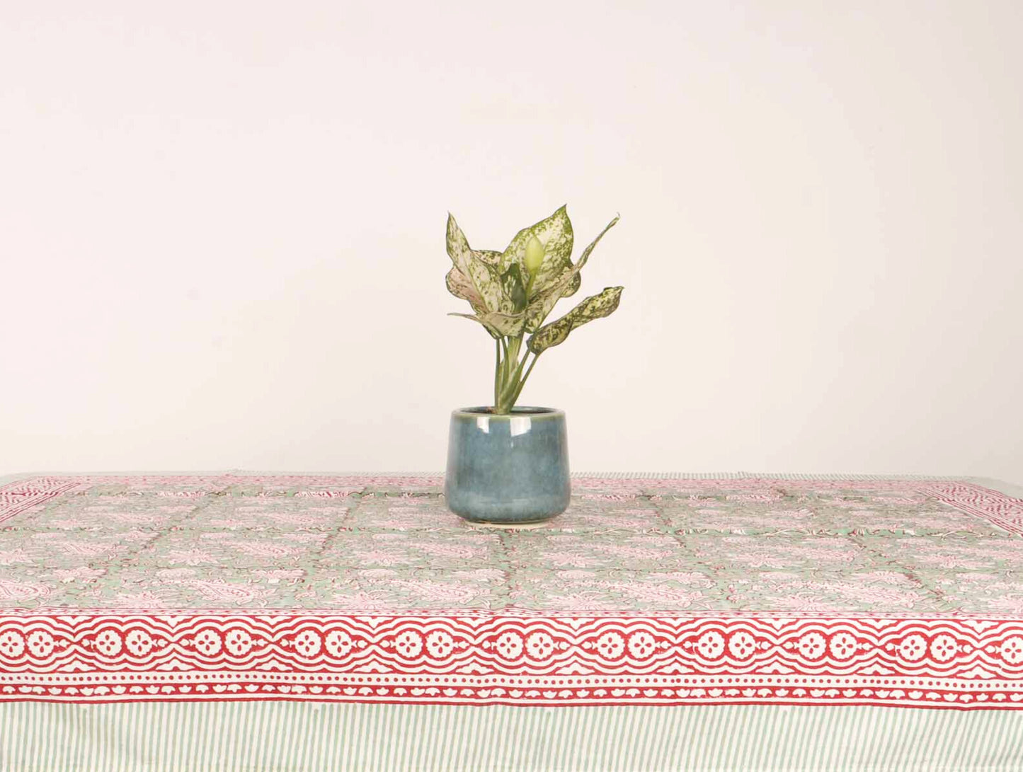 Amala Hand Block Printed Center Table Cover