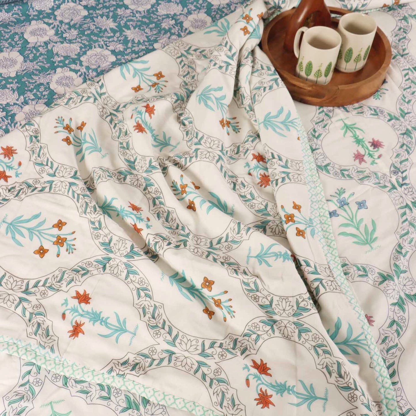 Double Bed Reversible Mul Dohar – Roshanara