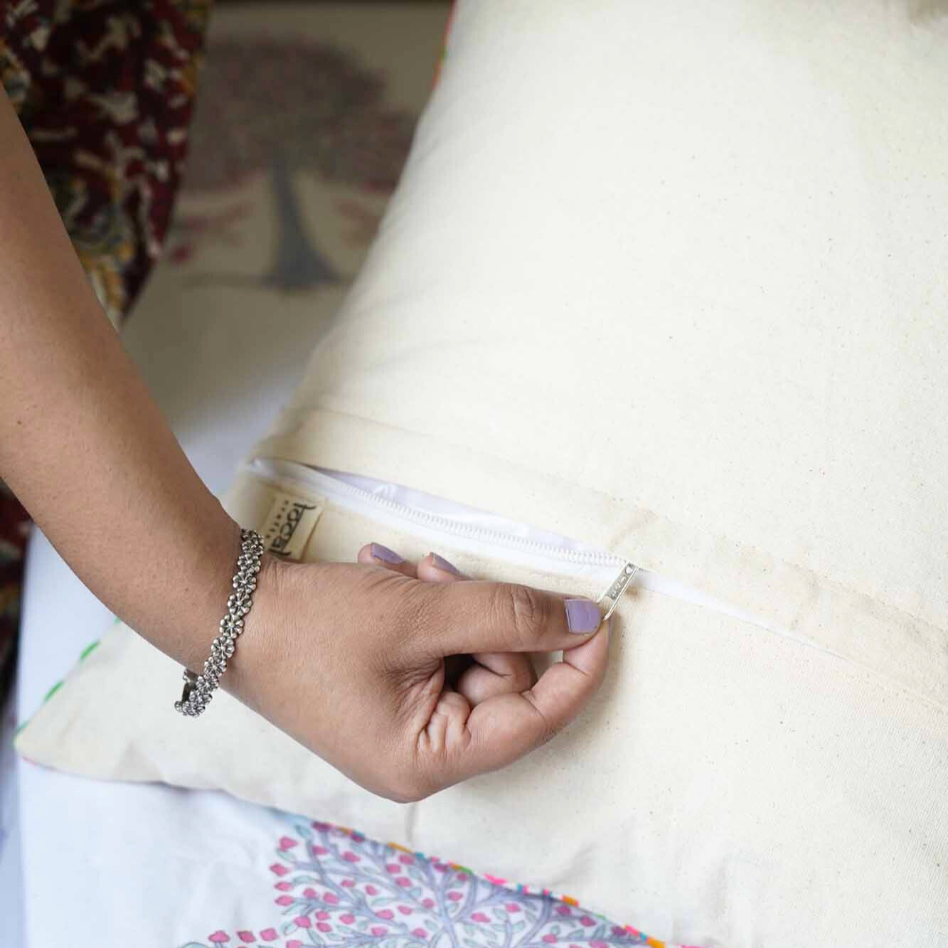 Mojito Jacquard Cushion Cover