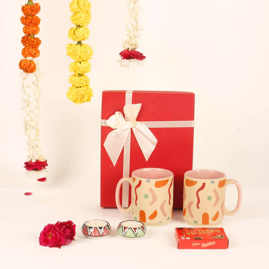 Diwali Gift Set - Confetti Mugs