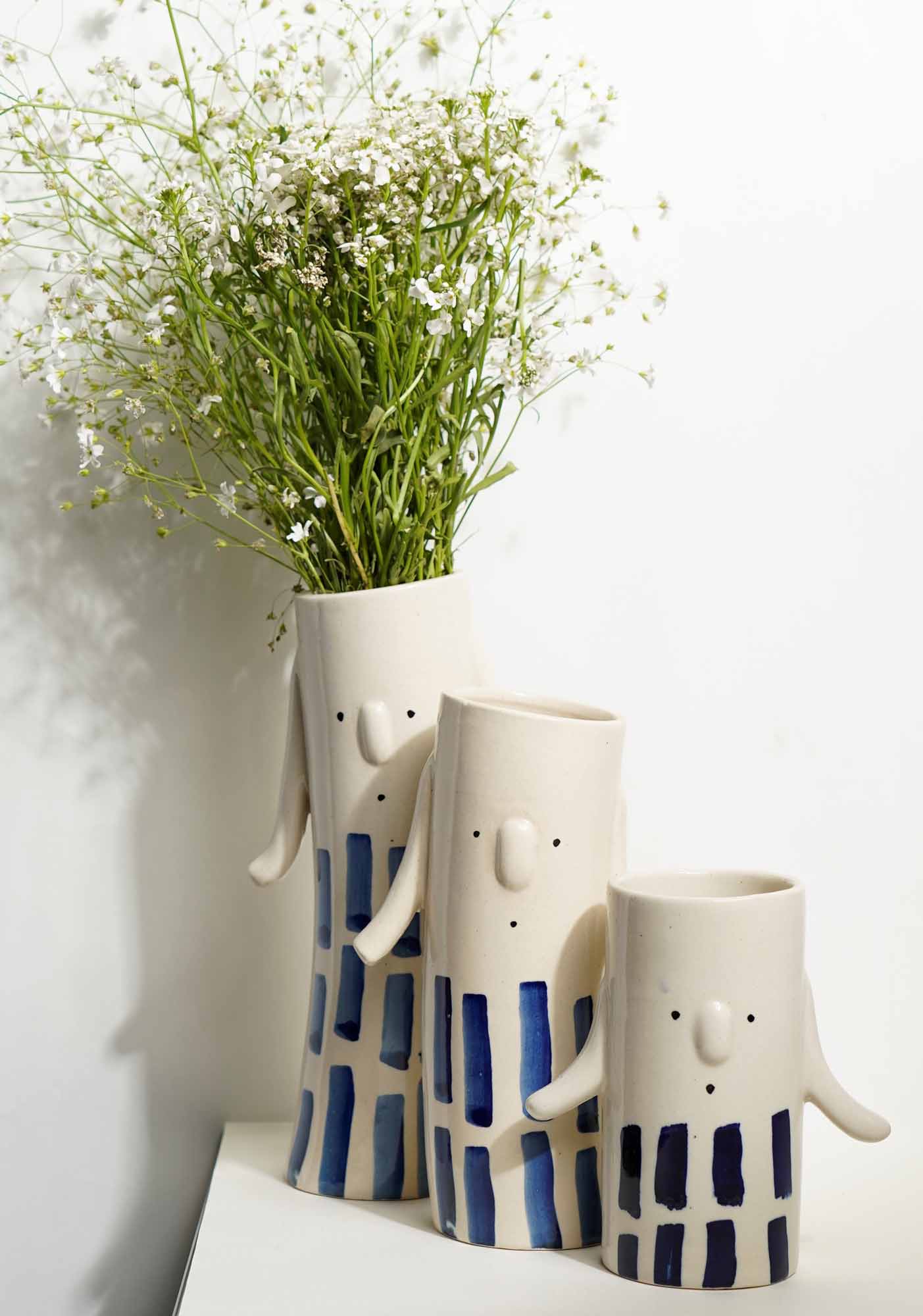 Hipster vase