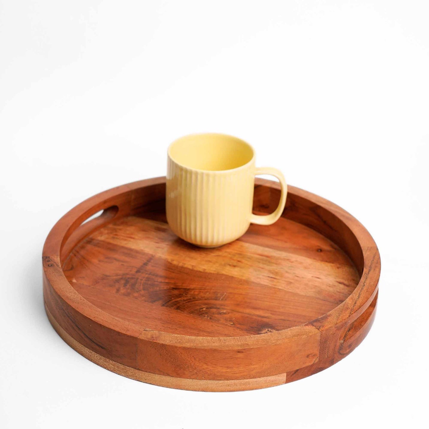 Circular Tray - Acacia Wood