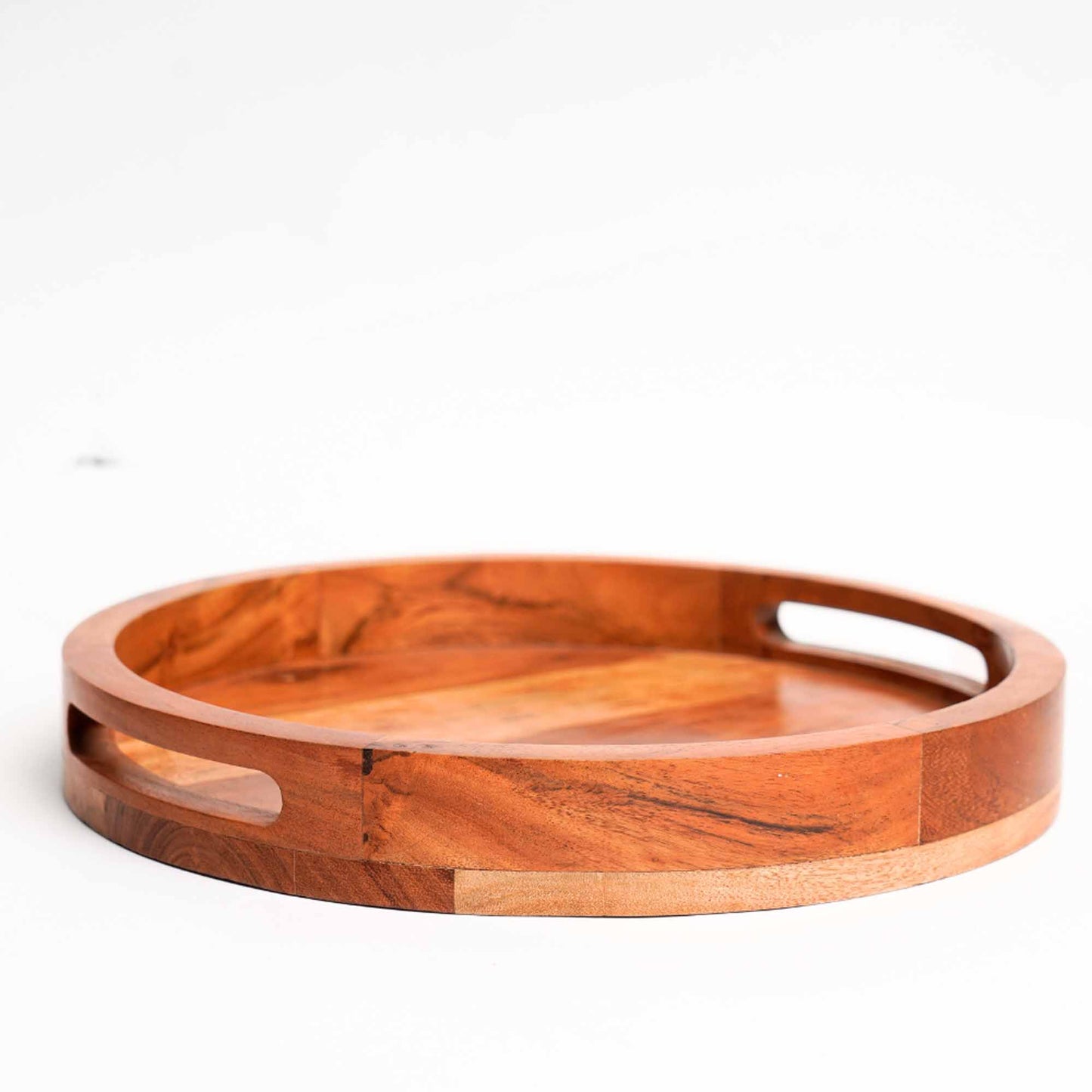 Circular Tray - Acacia Wood