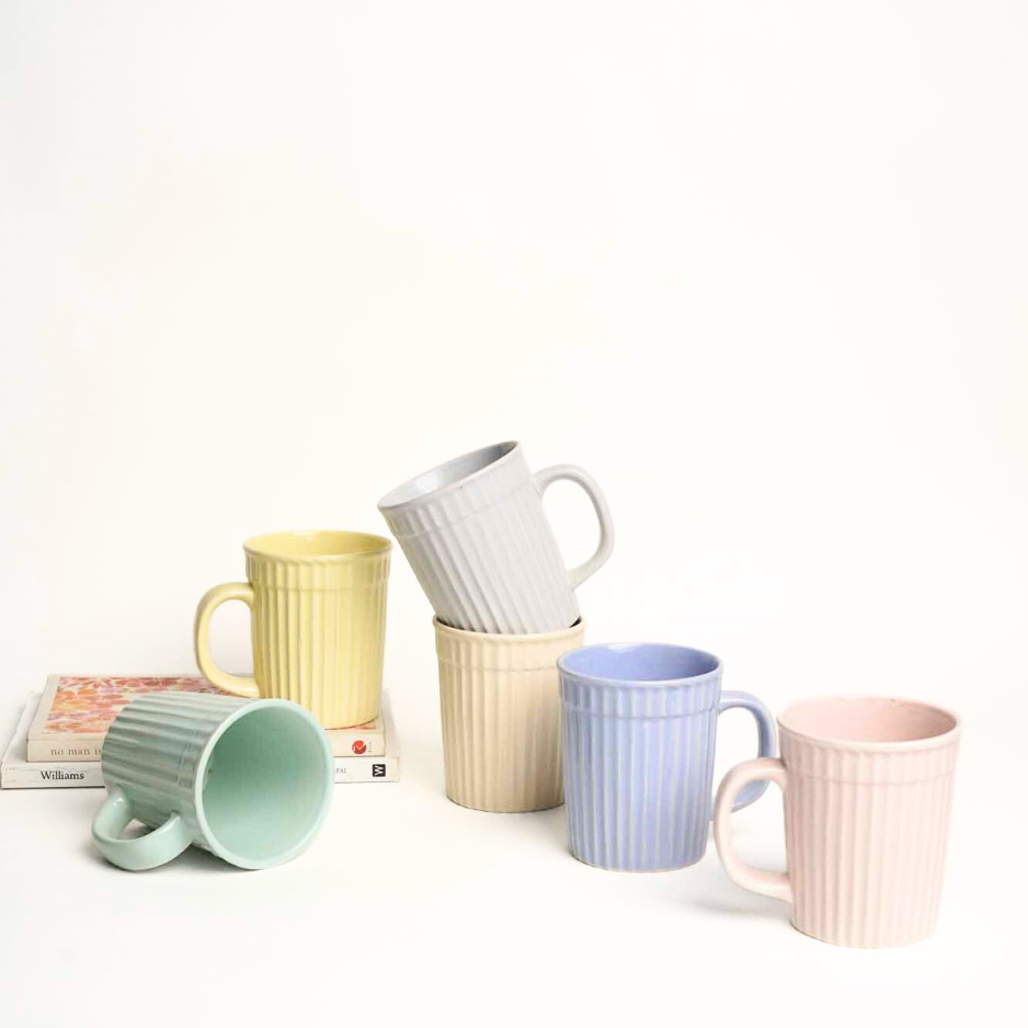 Candy Coffee Mugs - Set of 6